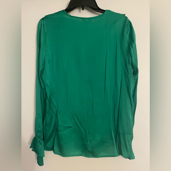 Emily in Paris Green Ruffle Blouse - Picture 3 of 3